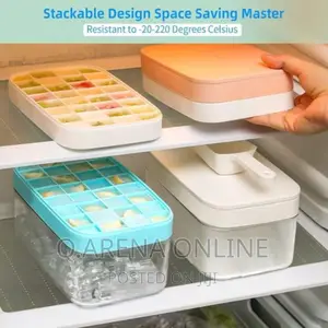 Ice Cube Trays, Easy-Release Silicone Flexible 15-Ice Cube