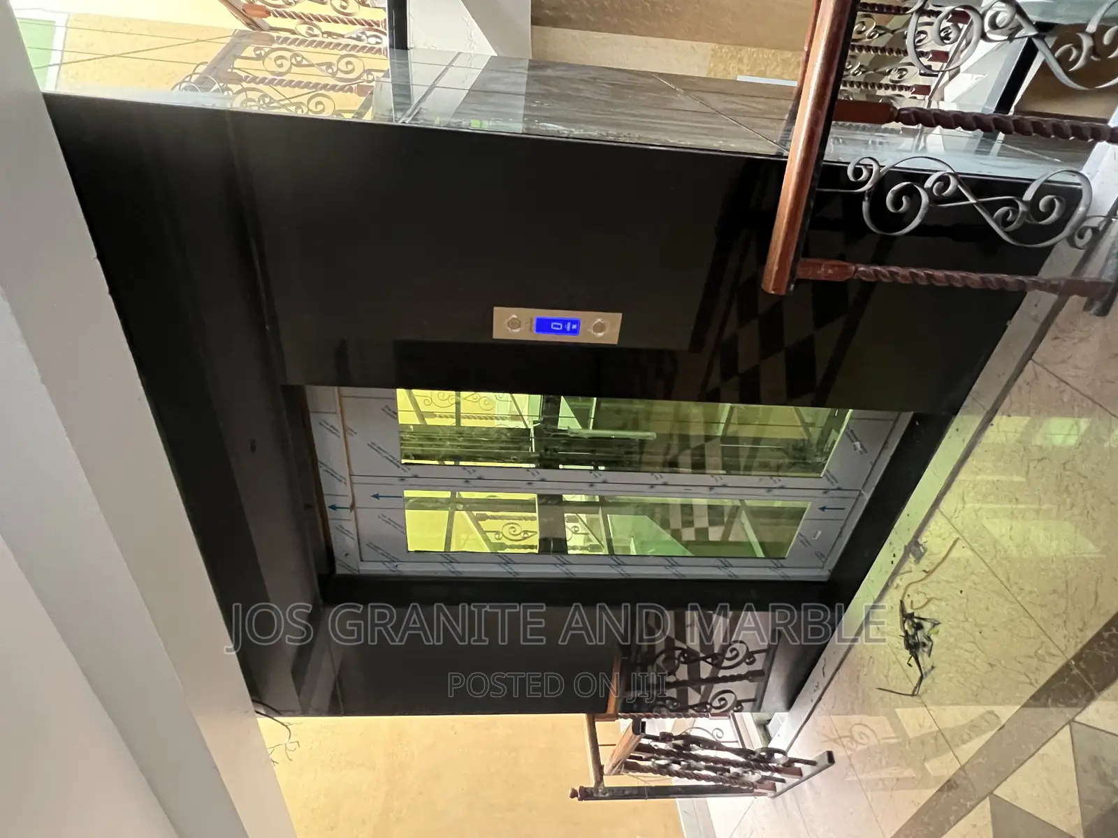 Black Granite Lift Finishing