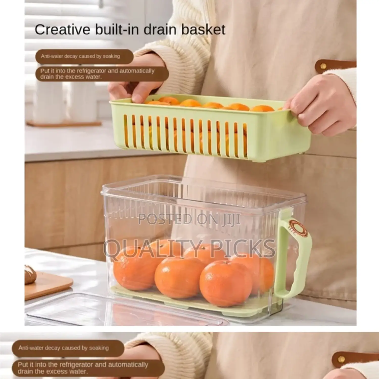 Plastic Refrigerator Storage Box