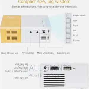 Meer Multimedia Support Mini Projector