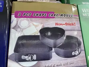 3pcs Non-Stick Shape Cake Mould