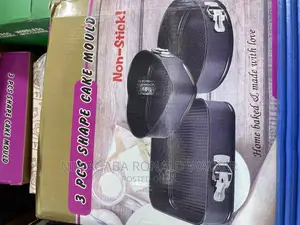 3pcs Non-Stick Shape Cake Mould