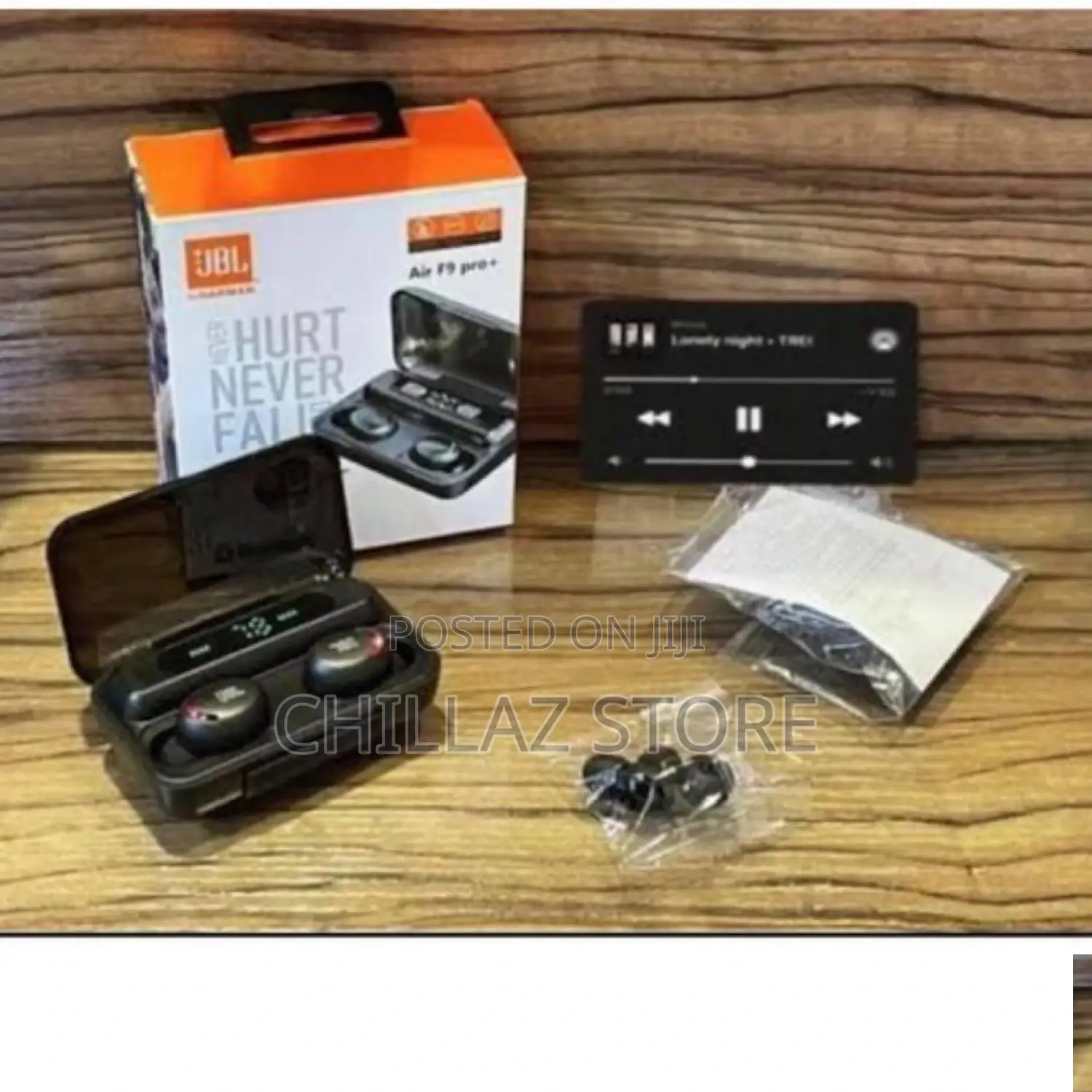 JBL Air F9 Wireless Earbuds.