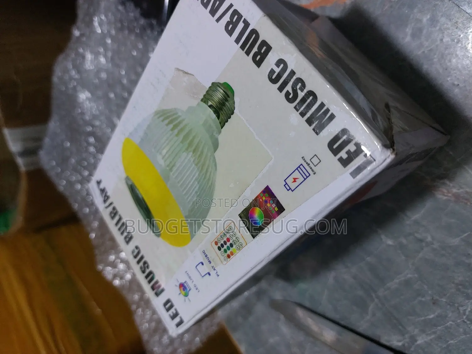RGB Colorful White Bulb