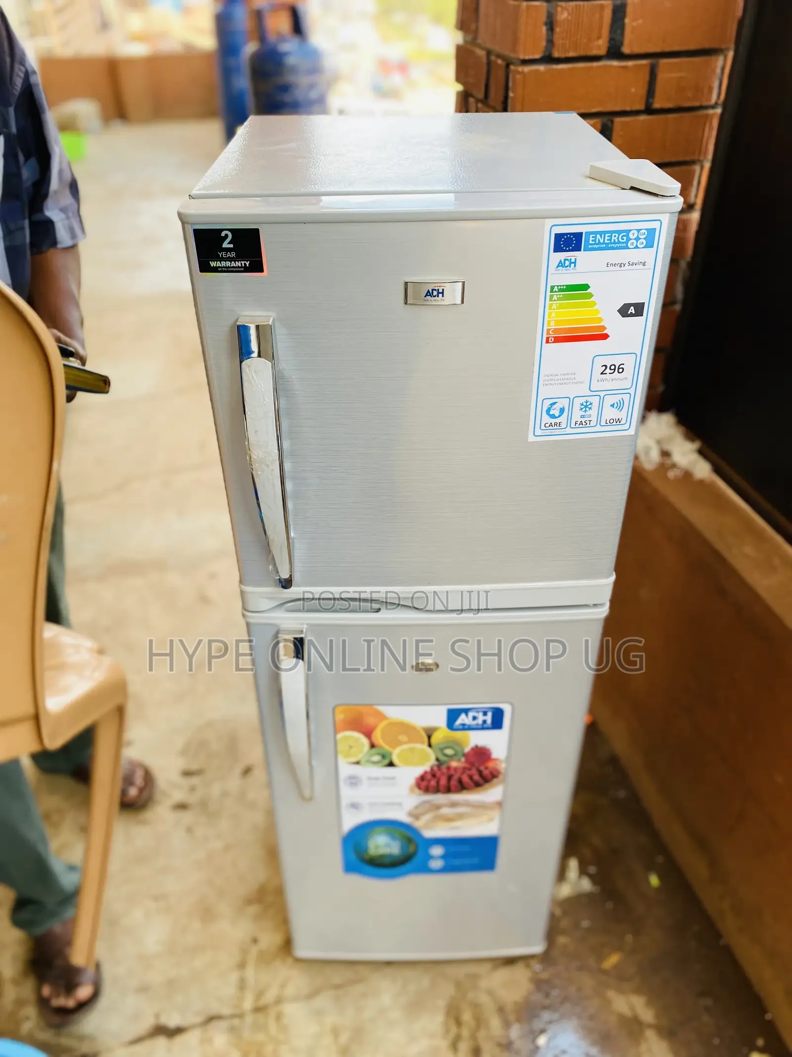 ADH 158L Double Door Refrigerator