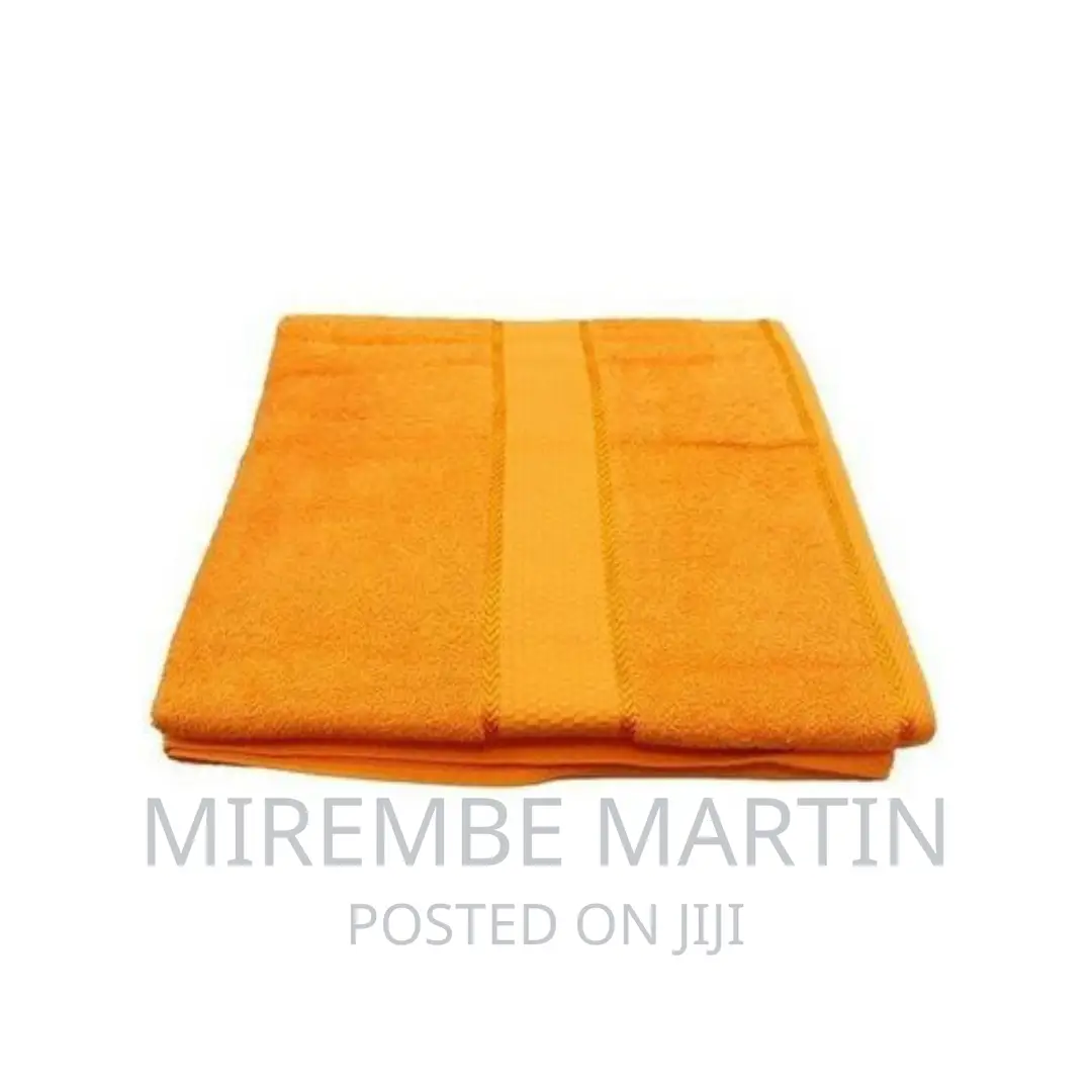 Bath Towel Pure Cotton- Orange