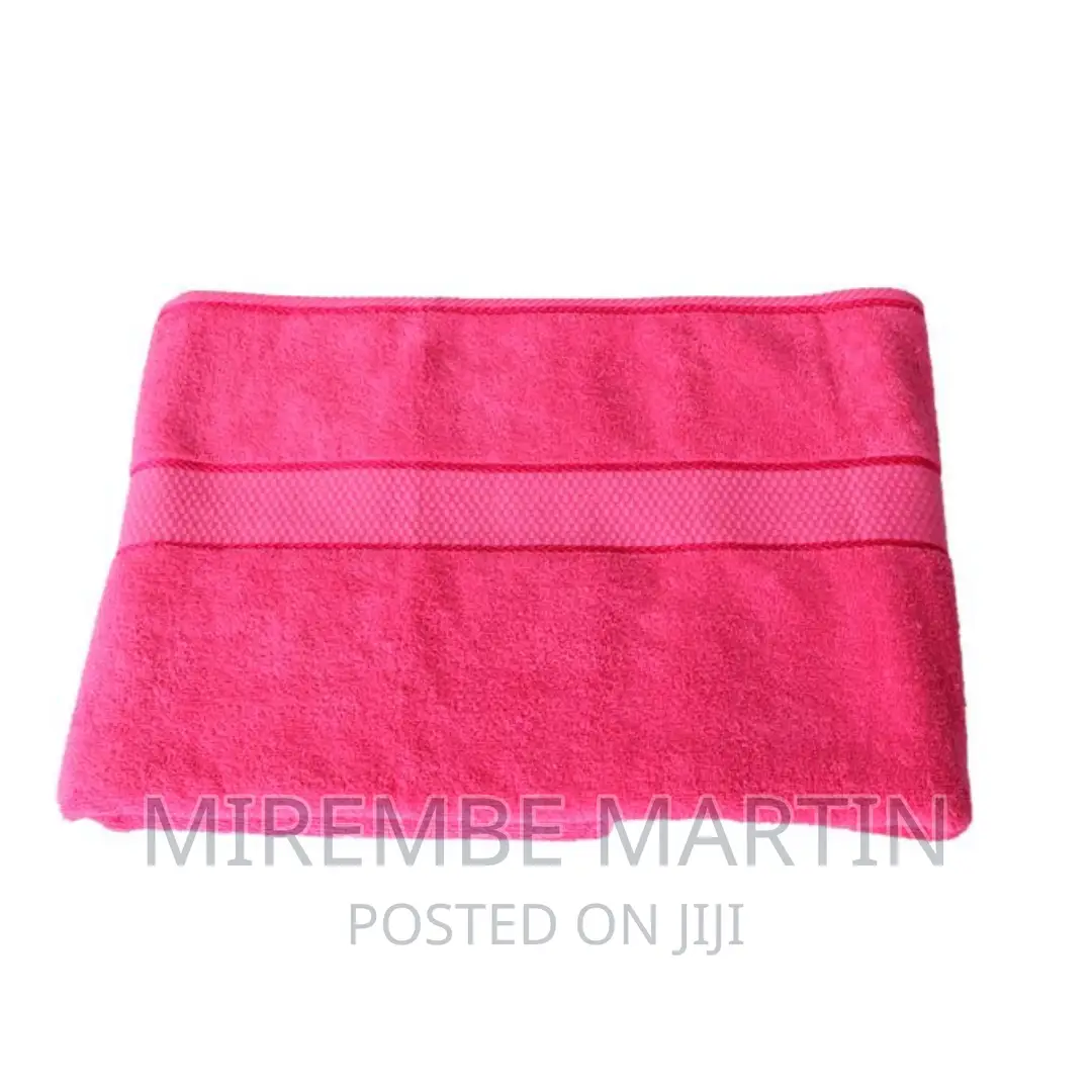 Bath Towel Pure Cotton- Pink