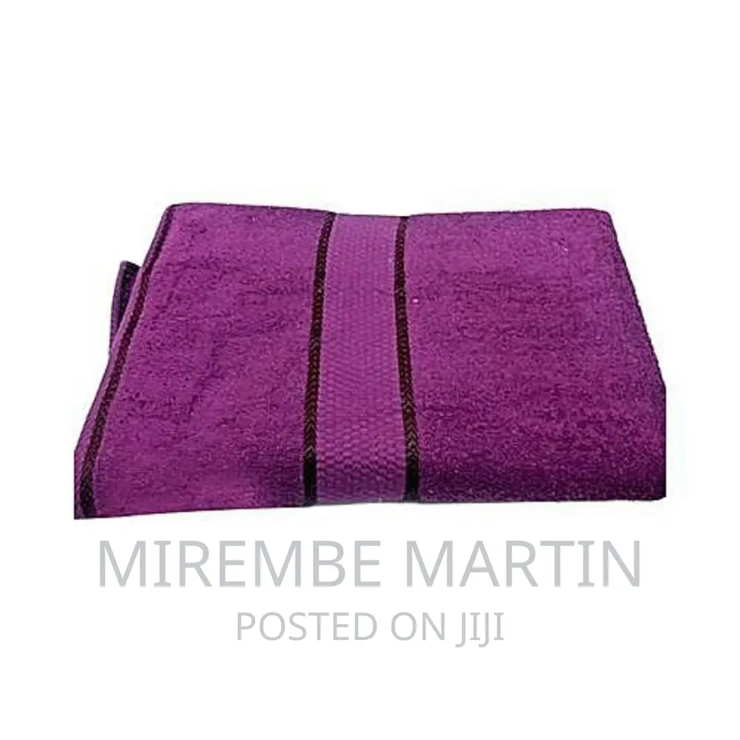 Bath Towel Pure Cotton- Purple