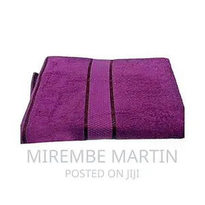 Bath Towel Pure Cotton- Purple