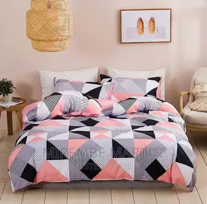 5*6 Duvet Set One Bedsheet,One Duvet Two Pillow Case
