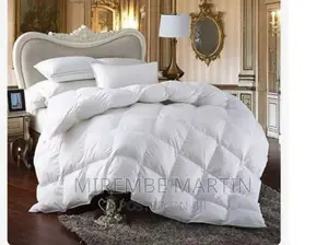 High Quality Pure White Duvet Set