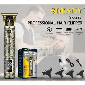 Sokany Professional Cordless Hair Clipper