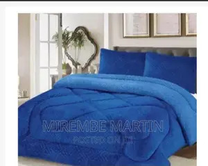 Fluffy Duvet Only -Blue