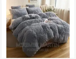 Fluffy 6*6 Duvet Set One Bedsheet ,2pillowcases,1 Duvet