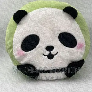 Miniso Panda Pillow With Green Edge