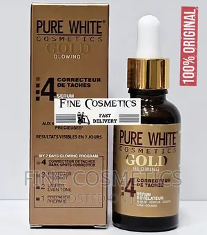 New Advanced Pure White Gold Glowing Revitalising Fade Serum