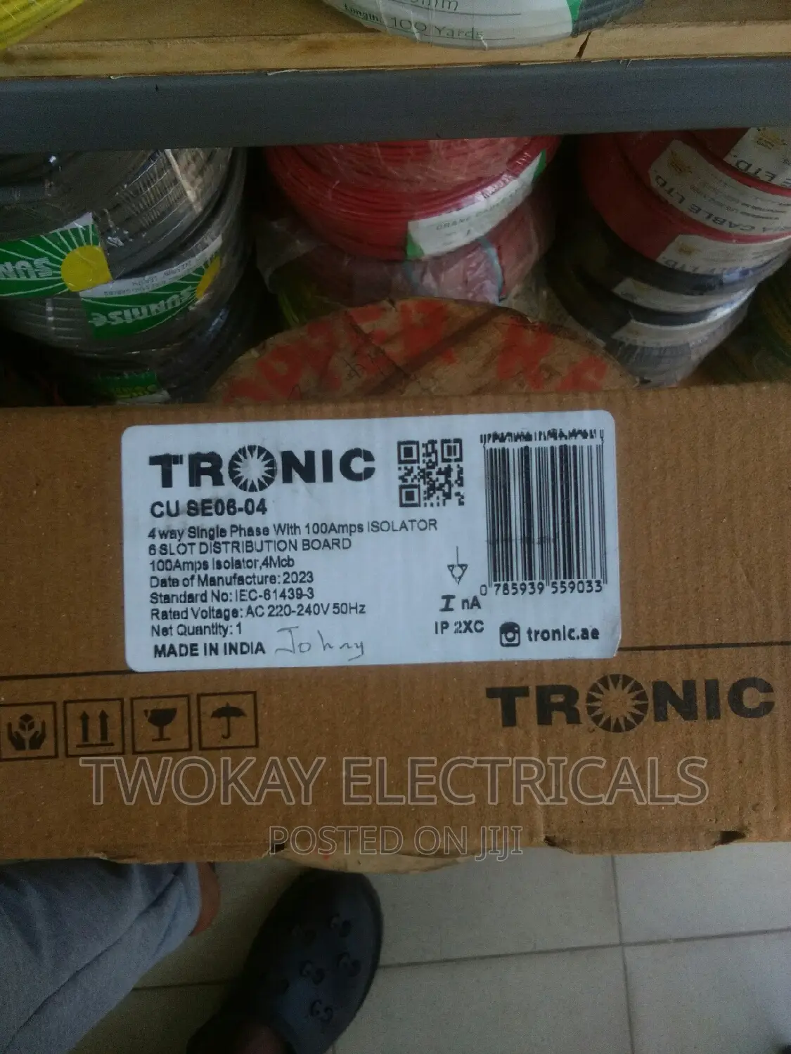 Tronic 4 Way Main Switch