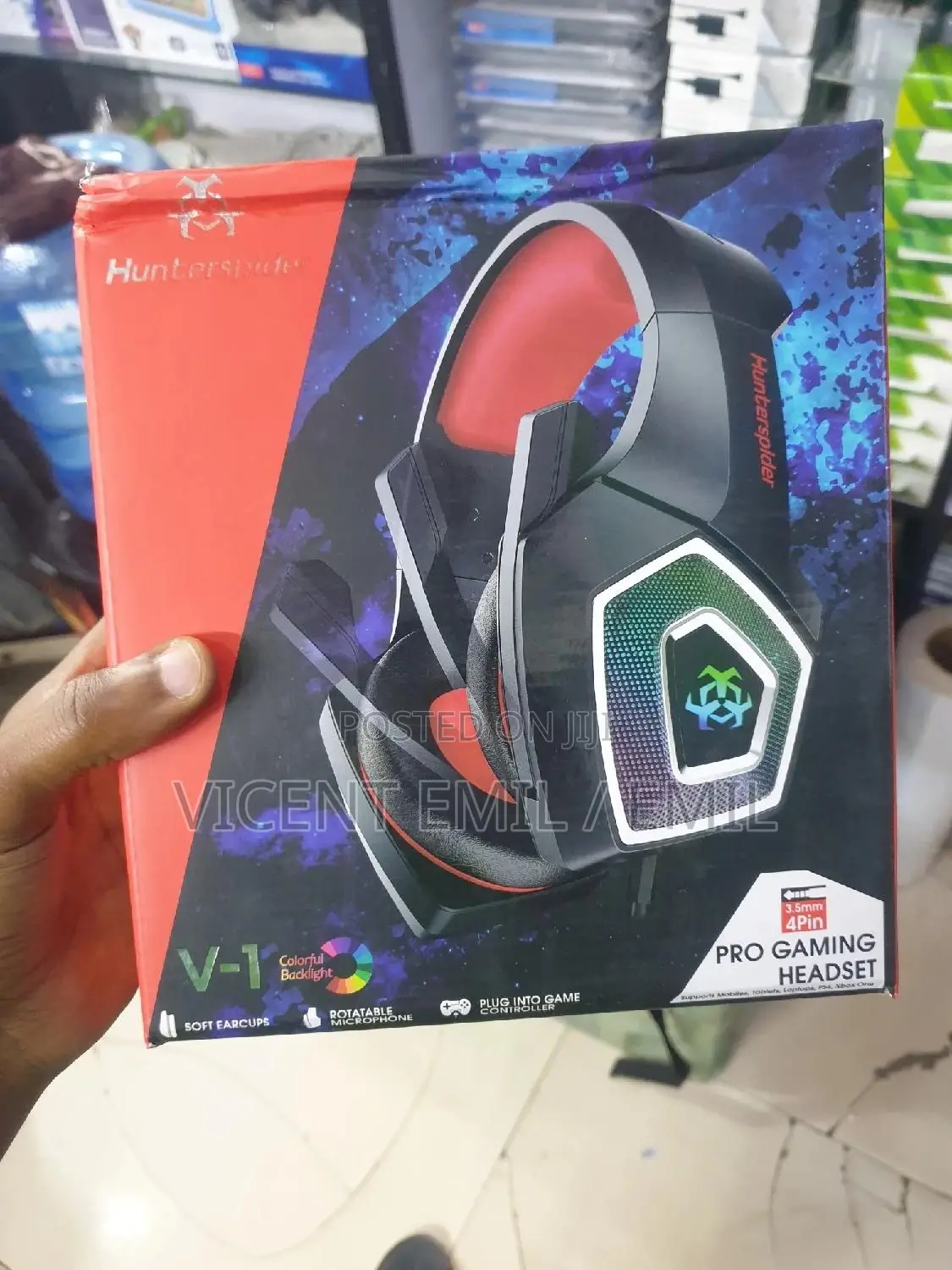 Hunterspider v-1 Pro Gaming Headset