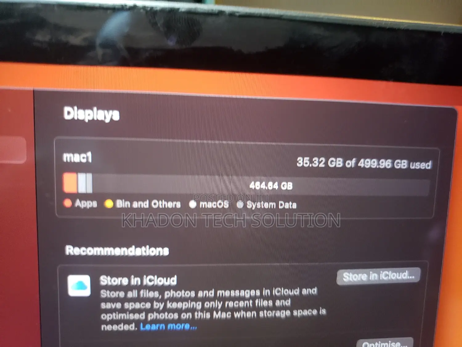 Laptop Apple MacBook Pro 2017 16GB Intel Core I7 SSD 500GB