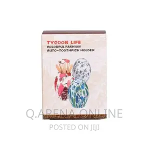 Auto Toothpick Holder Dispenser - Multicolour