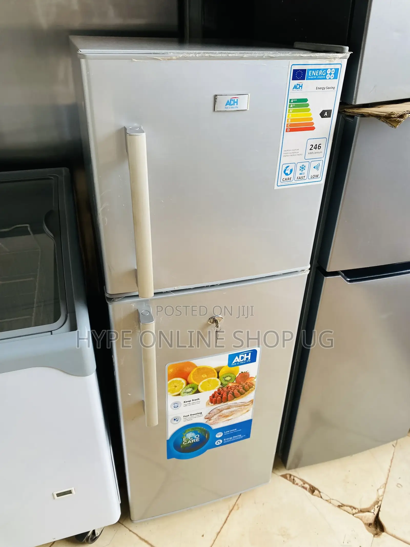 Double Door Fresh ADH Refrigerator 158L