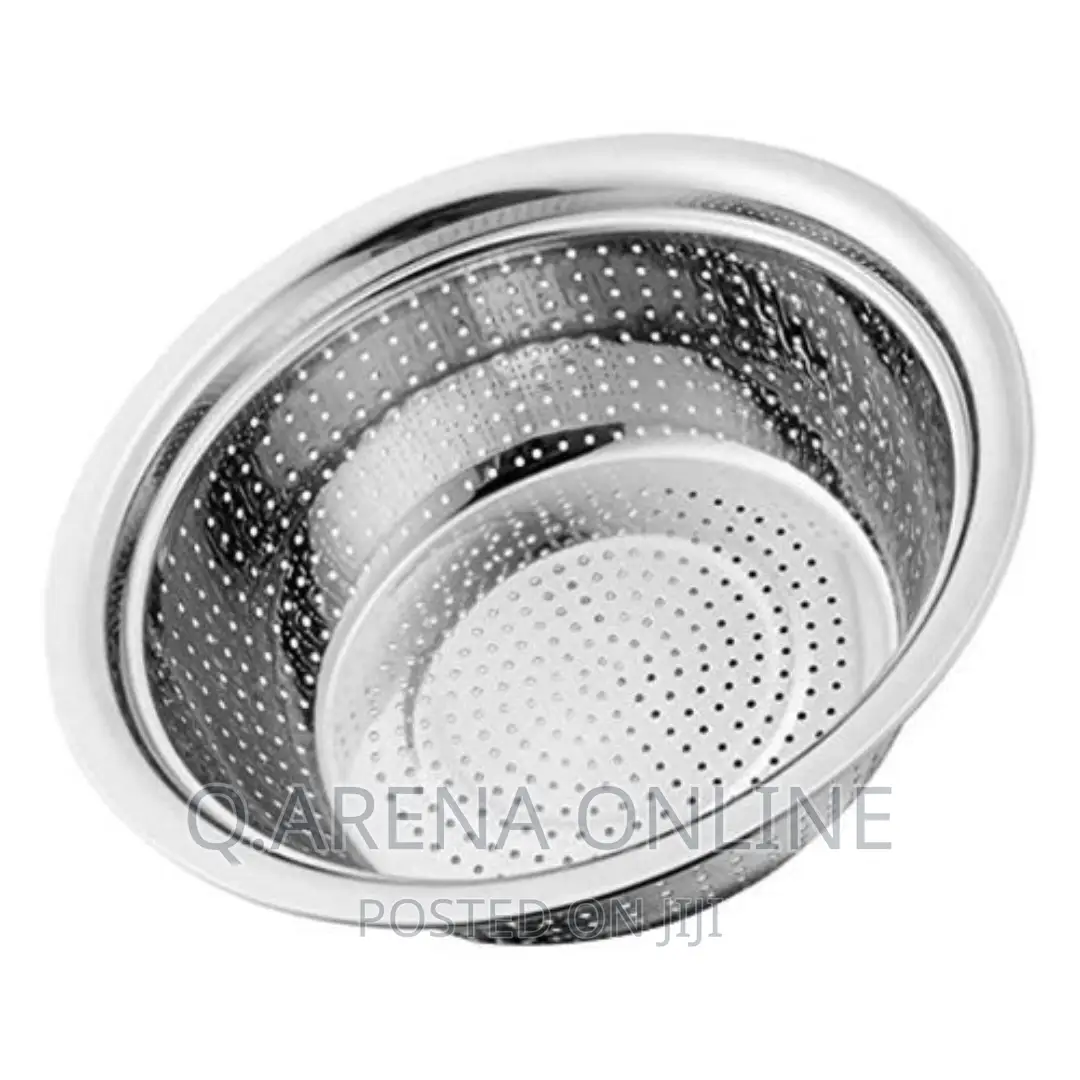 Stainless Steel Rice, Vegetable Washing Strainer Colander
