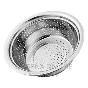 Stainless Steel Rice, Vegetable Washing Strainer Colander