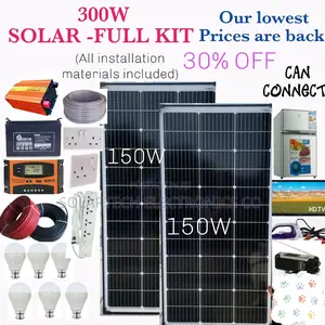 300w Solar System Full Kit