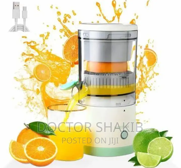 Portable USB Rechargeable Orange Juicer