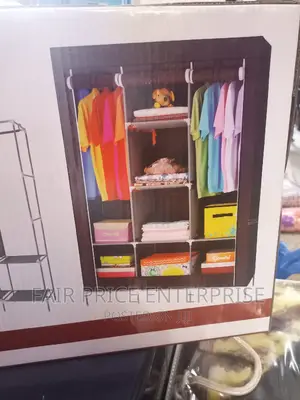 Quality Metallic Closet in 3 Column