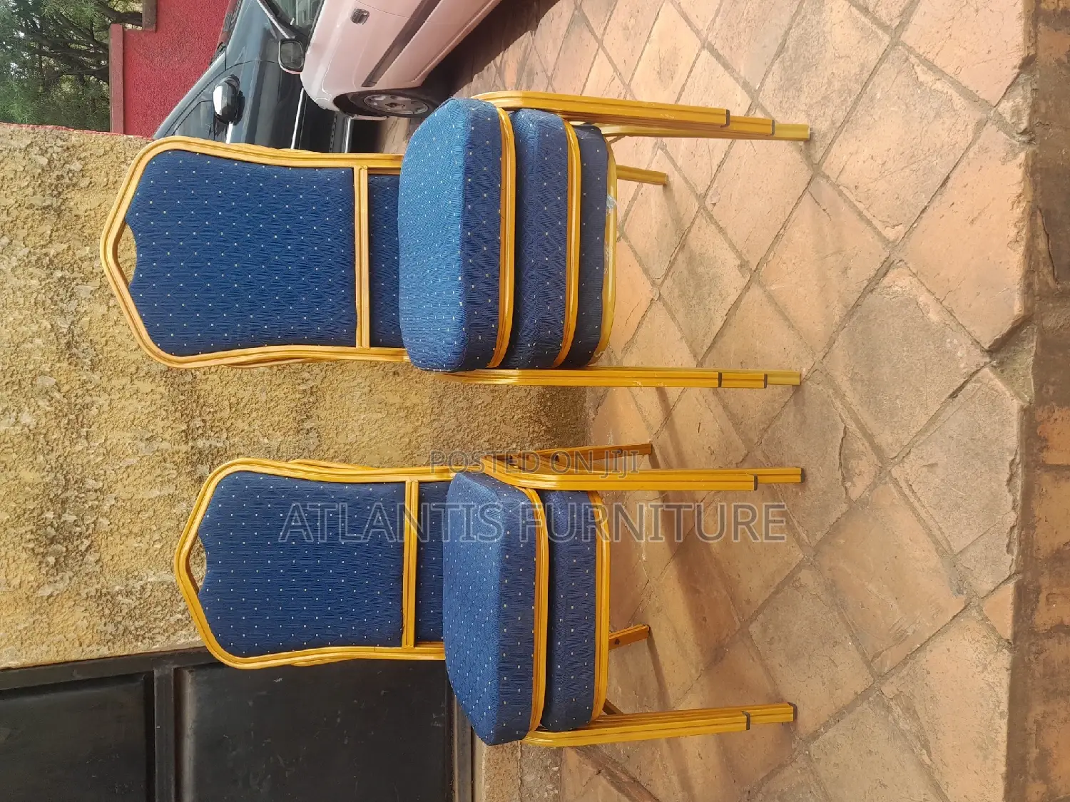 Gold Blue Colour Comfulance