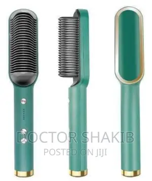 2 in 1 Hair Straightener Comb Brush