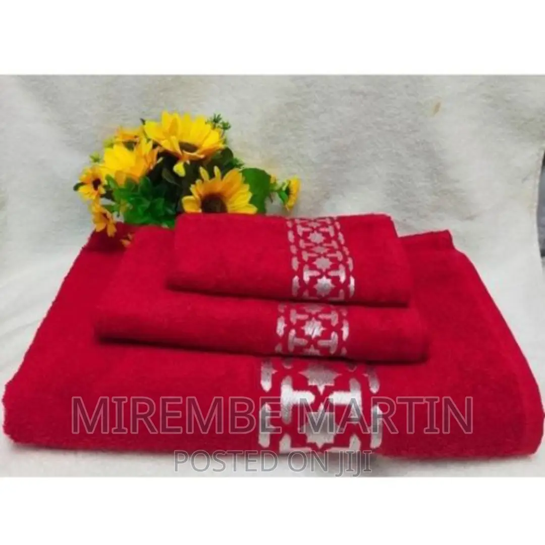 3 PCS Egyptian Towels -Different Colors