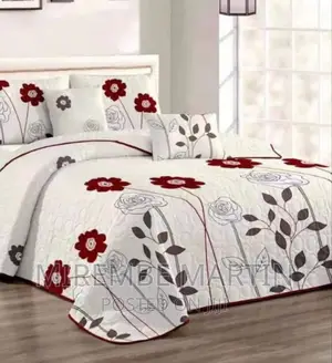 6*6 Duvet Cover With One Bedsheet and Two Pillowcases–