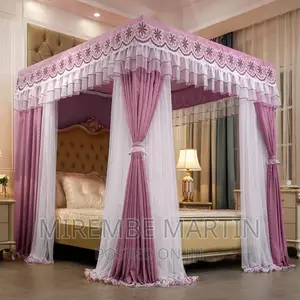Luxurious Bed Canopy Mosquito Net- Multicolour
