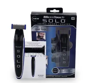Micro Solo Touch Rechargeable Shaver Trimmer and Edge