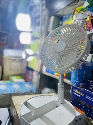 Foldable Desktop , Floor in One Adjustable Fan