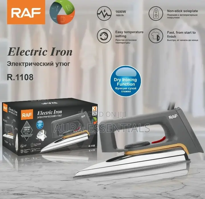 RAF Electric Flat Iron