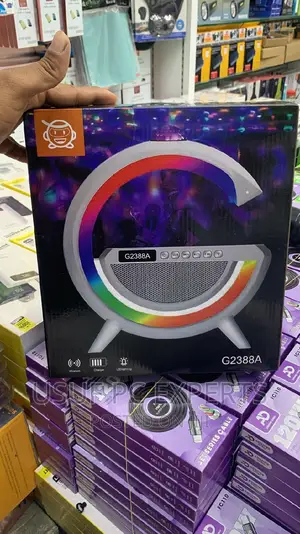 Wireless Charging Speaker With RGB Lights