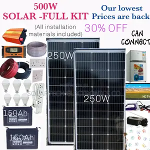 500w Solar System Full Kit