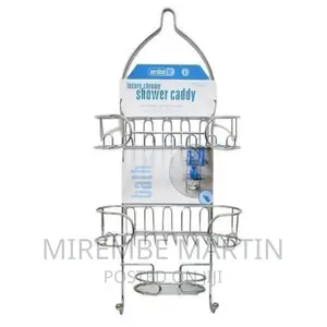 Bathroom Organizer Vertical Fit Shower Caddy Storage Rack