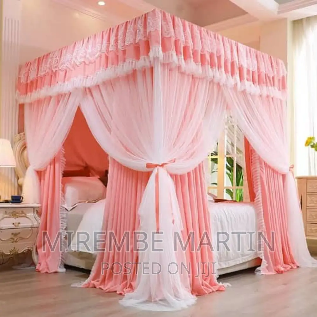 Luxurious Bed Canopy Mosquito Net- Multicolour