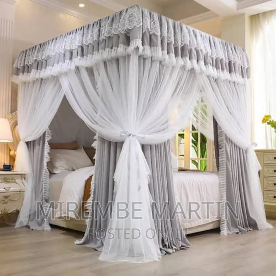 Luxurious Bed Canopy Mosquito Net-Multicolour