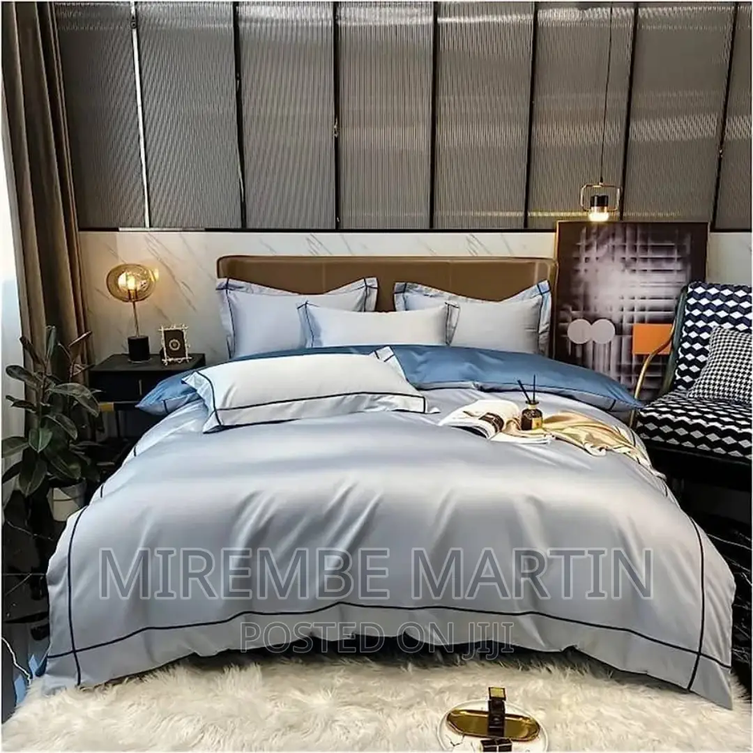 6pc Embroidered Duvet Cover