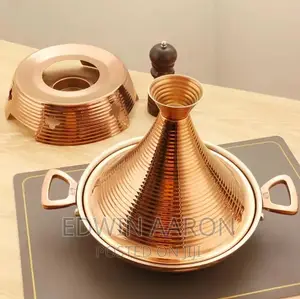 Bronze Moroccan Tagine Cooking Pot