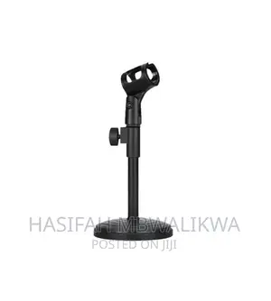 Table Microphone Stand With Disc Base