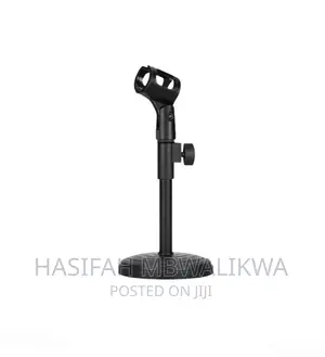 Table Microphone Stand With Disc Base