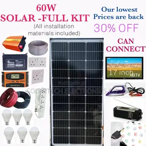 60W Solar Energy Full Kit