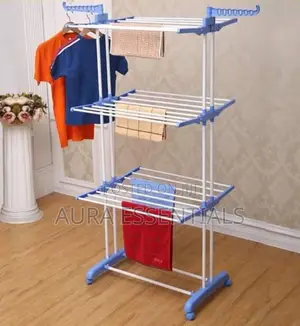 Three Layer Clothes Hanger Drying Rack