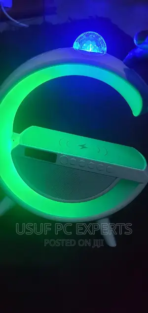 Wireless Charging Speaker With RGB Lights